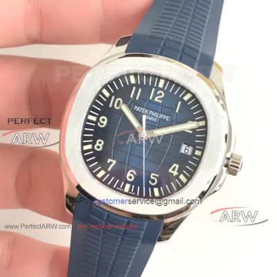 Perfect Replica Patek Philippe Aquanaut ZF Rubber Strap 42mm Automatic Watches